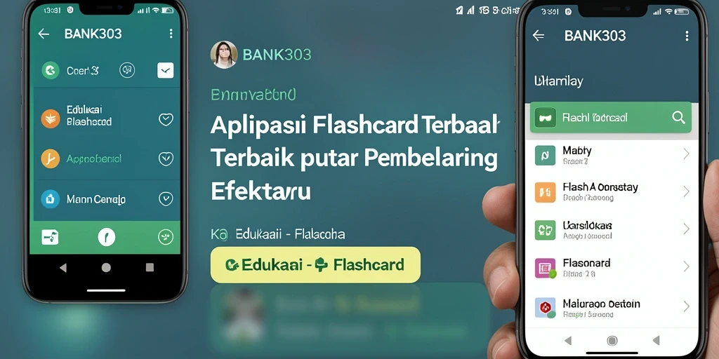 Antarmuka aplikasi BANK303 yang sederhana dan intuitif.