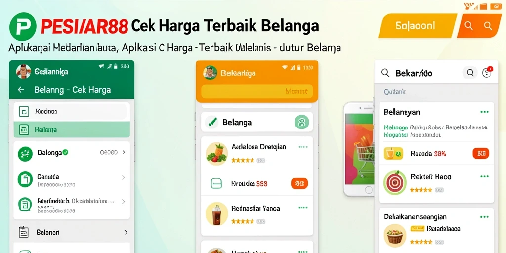 Antarmuka PESIAR88 yang user-friendly untuk cek harga.