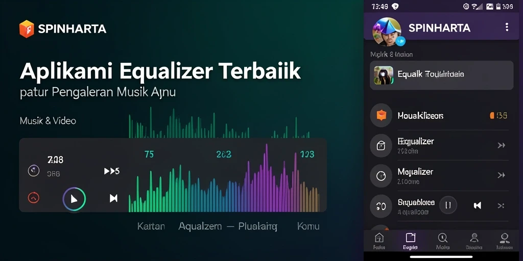 Tampilan antarmuka SPINHARTA yang sederhana dan fungsional.