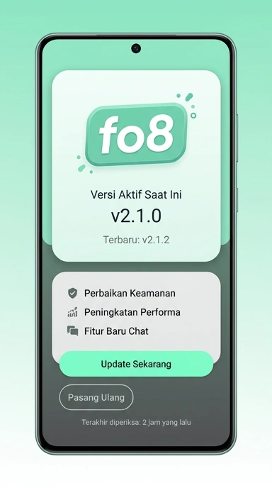 Riwayat Versi Aplikasi fo8 untuk Android